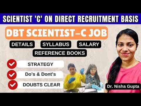 RCB DBT Scientist-C exam winning strategy